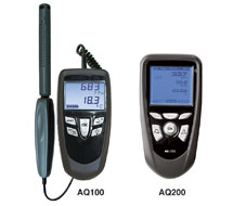 Environmental IAQ Meters AQ100, AQ200 Series